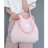 ピンク | ２ＷＡＹロープトートバッグ ショルダーバッグ ハンドバッグ | mili an deni