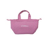 ピンク | 保冷ランチバッグ レディース ドット柄 | mili an deni