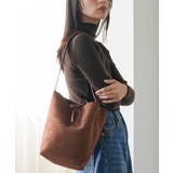 ブラウン | フェイクスウェードショルダーバッグ トートバッグ ショルダーバッグ | mili an deni
