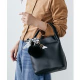 ブラック | エレファントポーチ付き2WAYフェイクレザーバッグ ショルダーバッグ ハンドバッ… | mili an deni