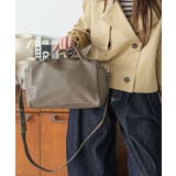 チャコール | 3WAYソフトフェイクレザーバッグ 3WAY ショルダーバッグ | mili an deni