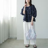 3WAYロープハンドルトートバッグ ロゴプリント レディース | mili an deni | 詳細画像15