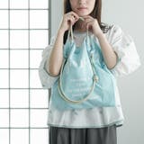 3WAYロープハンドルトートバッグ ロゴプリント レディース | mili an deni | 詳細画像18