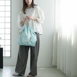 3WAYロープハンドルトートバッグ ロゴプリント レディース | mili an deni | 詳細画像20