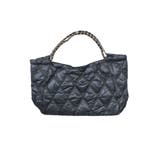 ブラック | キルティングバッグ レディース トートバッグ | mili an deni