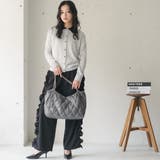 キルティングバッグ レディース トートバッグ | mili an deni | 詳細画像16