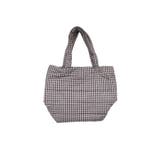 ブラックチェック | トートバッグ レディース キルティング | mili an deni