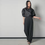 レディース カットジョーゼットタックパンツ チュールドット | mili an deni | 詳細画像18 