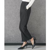 ブラック | レディース パンツ パールスカラップパンツ | mili an deni