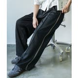 ブラック | レディース パンツ サイドラインTPUパンツ | mili an deni