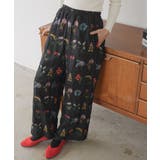 ブラック | パンツ レディース ワイドパンツ | mili an deni