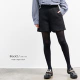 ブラック2 | ミックスツィードショートパンツ ハイウェスト M | mili an deni