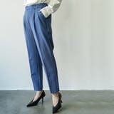 センタープレステーパードパンツ ストレッチ ロング丈 | mili an deni | 詳細画像20