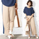 ワイドパンツ ハイウエスト ガウチョ | mili an deni | 詳細画像6 