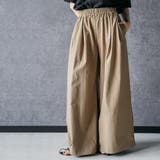 スカーフ付き ミリタリーワイドパンツ ロング丈 | mili an deni | 詳細画像9 