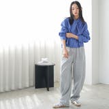 スウェットカーブパンツ ロング丈 イージーパンツ | mili an deni | 詳細画像15 