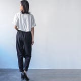 フロントスリットテーパード パンツ ロング丈 | mili an deni | 詳細画像20 