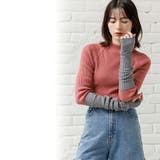 配色ニットアームカバー 手袋 フリーサイズ | mili an deni | 詳細画像6