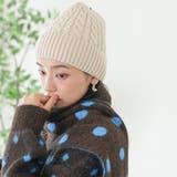 ファー取り外しケーブルニットキャップ ニット帽 ラビットファー | mili an deni | 詳細画像7 