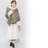 ケーブルニット切り替えマフラー 大判 マフラー | mili an deni | 詳細画像10 