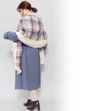 ケーブルニット切り替えマフラー 大判 マフラー | mili an deni | 詳細画像12 