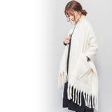 ポケ付ブランケットストール 大判 マフラー | mili an deni | 詳細画像5 