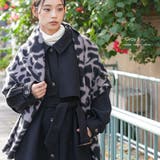 レオパード起毛ストール 大判 ストール | mili an deni | 詳細画像11 