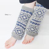 グレー | 内ボアレッグウォーマー F 雑貨 アクセサリー レディース 秋冬 ミリアンデニ | mili an deni