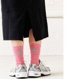 リブクルー丈刺繍ソックス 靴下 肌着 | mili an deni | 詳細画像5 