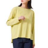 ライトイエロー | ドロップショルダーロンTシャツ Tシャツ サイドスリット | mili an deni