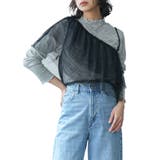 ブラック | ワンショルダーチュールビスチェ ベスト ワンショル | mili an deni