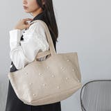 パール付き ヌビバッグ トートバッグ | mili an deni | 詳細画像7 