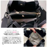 2WAYフェイクレザーバッグ ショルダーバッグ ハンドバッグ | mili an deni | 詳細画像5 