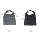 メタリックショルダーバッグ トートバッグ ショルダーバッグ | mili an deni | 詳細画像18 