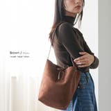 フェイクスウェードショルダーバッグ トートバッグ ショルダーバッグ | mili an deni | 詳細画像11 