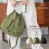 ２WAYミリタリーバッグ ショルダーバッグ ハンドバッグ | mili an deni | 詳細画像1 