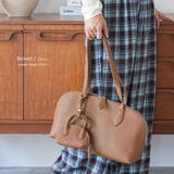 バッグチャーム付きロングハンドルバッグ ショルダーバッグ ハンドバッグ | mili an deni | 詳細画像13 