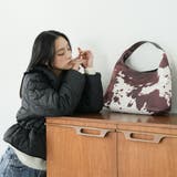 カウ柄プリントトートバッグ ハンドバッグ 鞄 | mili an deni | 詳細画像10 
