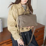 3WAYソフトフェイクレザーバッグ 3WAY ショルダーバッグ | mili an deni | 詳細画像16 