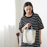 ビニールコーティングトートバッグ レディース 2WAY | mili an deni | 詳細画像8 