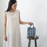 2WAY チェック ニットバッグ | mili an deni | 詳細画像15
