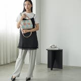 ニットトートバッグ レディース 春夏 | mili an deni | 詳細画像12 