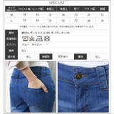 スキニー デニムパンツ ボトムス レディース 春 M L ミリアンデニ | mili an deni | 詳細画像12 