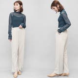 センタースリットストレートパンツ パンツ ロング丈 | mili an deni | 詳細画像11 