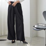 ワイドパンツ レディース サイドフリル | mili an deni | 詳細画像16 