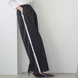 ワイドパンツ レディース サイドフリル | mili an deni | 詳細画像17 