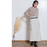 起毛ニットソーカーゴスカート タイトスカート M | mili an deni | 詳細画像11