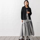 レディース スカート メタリックチュールギャザースカート | mili an deni | 詳細画像12