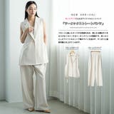 ツータックストレートパンツ ワイドパンツ レディース | mili an deni | 詳細画像2 