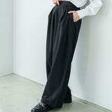 ツータックストレートパンツ ワイドパンツ レディース | mili an deni | 詳細画像11 